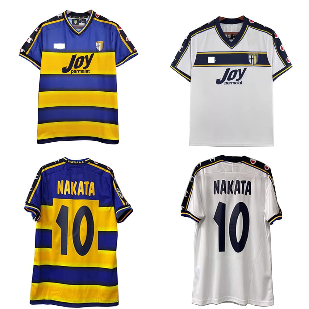 中田英寿　パルマ　ユニフォーム　10番 Amazon.co.jp: [Farstyle] 復古版 ユニフォーム 01-02 パルマ